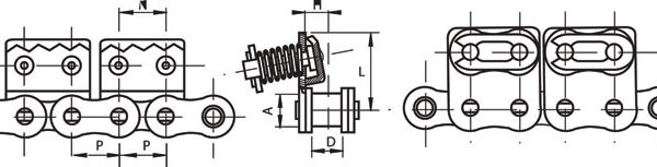 Верига тип - PZS